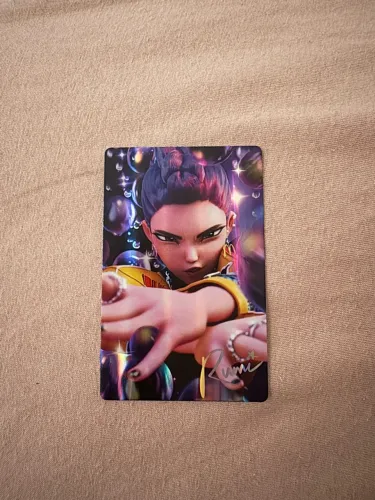 Photocard Kpop Demon Hunters Rumi McDonalds