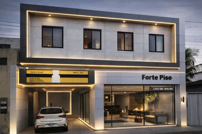 Prédio comercial com 15 pontos