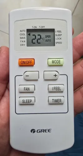 Ar-condicionado de janela, Gree, com 6 meses de garantia, 10000 btus, com controle remoto
