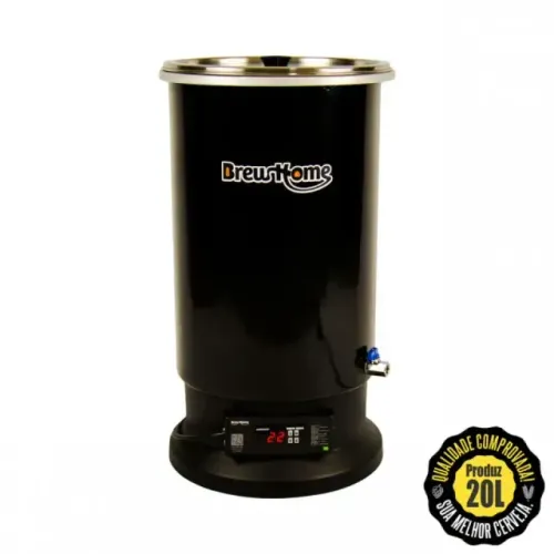 Kit Completo Microcervejaria Brewbeer Brewhome 20l Único Uso