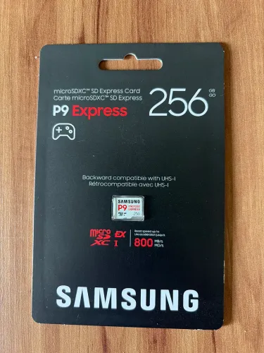 Cartão micro sd express Samsung 256 gb - Nintendo Switch 2