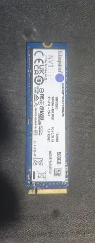 SSD M.2 NVMe 500GB Kingston NV1 (2100 MB/s) - SNVS/500G