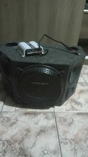 Caixa de som automotivo Pioneer com modulo