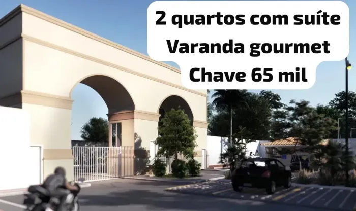 JC 6338/13 - Chave de apto 65 mil com suíte