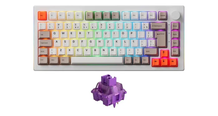 Teclado Akko novo lacrado