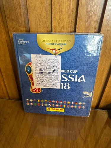 Álbum Oficial da Fifa word Cup Rússia 2018