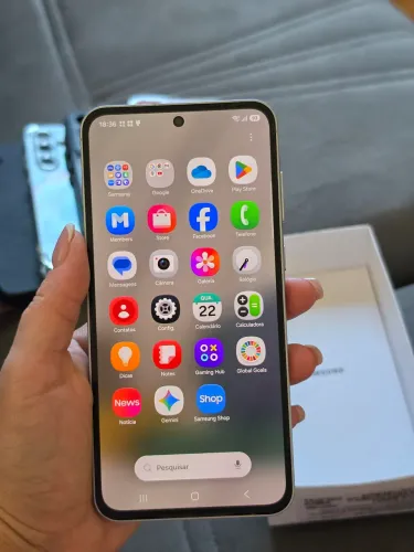 Samsung Galaxy A55 5G - 256GB/8GB RAM - Azul-Claro