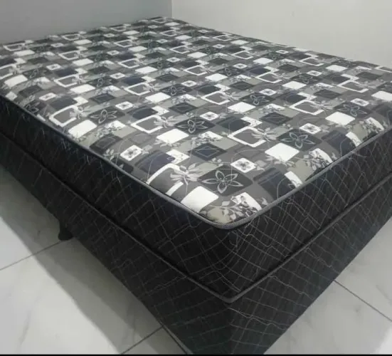 Cama box casal D33 por 350 reais. Entrega grátis 