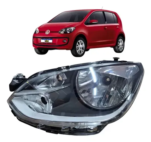 Farol Esquerdo Up! 2014 2015 2016 2017 Friso Cromado Esquerdo/motorista
