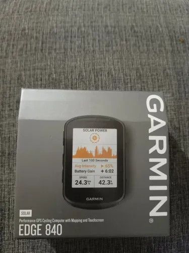 Garmin Edge 840 Solar. Semi Novo, usado apenas três vezes. Capa de Silicone e Película