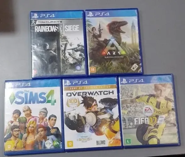Jogos PS4 Usados ! aceito trocas.