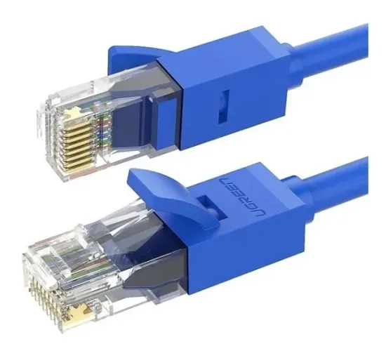 Cabo de Rede Ugreen NW102, 3 Metros, CAT6 U/UTP - Azul