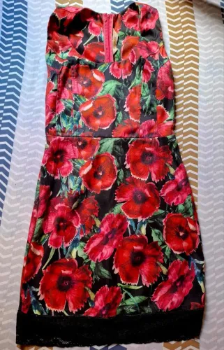Vestido Social Florido