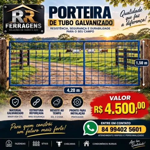Porteira e cancelas