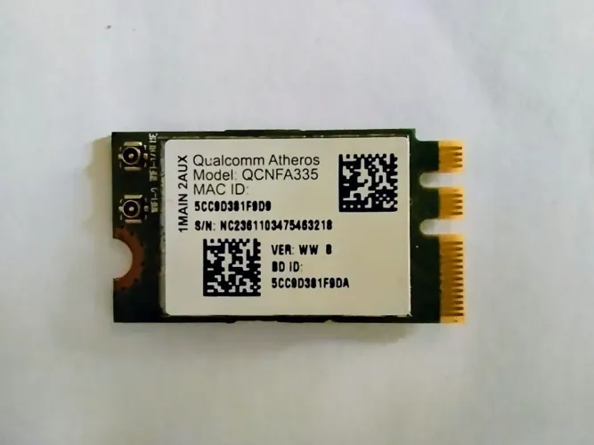 Placa Wifi Bluetooth Qualcomm QCNFA335