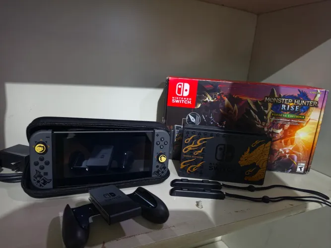 Nintendo switch desbloqueado 256gb edição especial