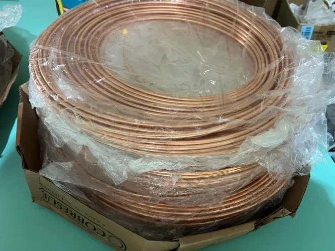Tubo de cobre para central de ar-condicionado