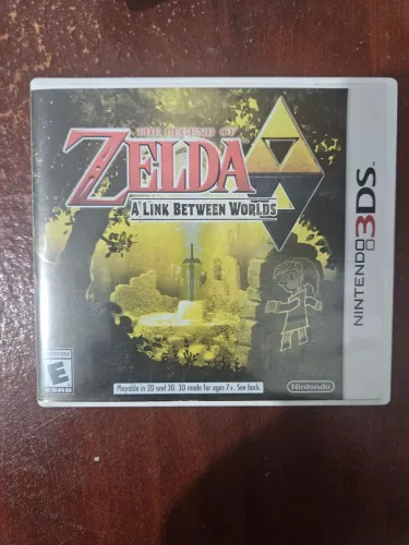 Jogo The Legend of Zelda A Link Between Worlds na Caixa Original Completo