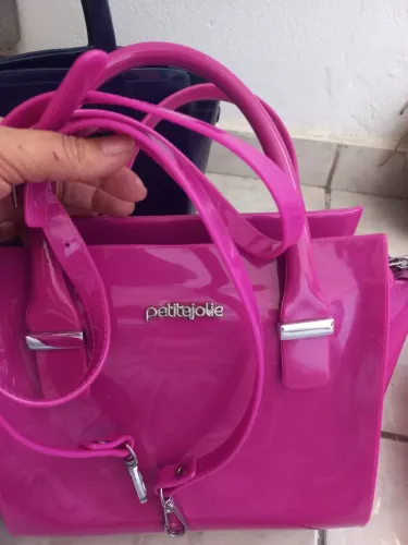 Lote bolsa estilo melissa, São duas petite Jolie e uma moleca 