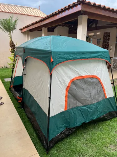 BARRACA ACAMPAMENTO CAMPING (04-08 PESSOAS)