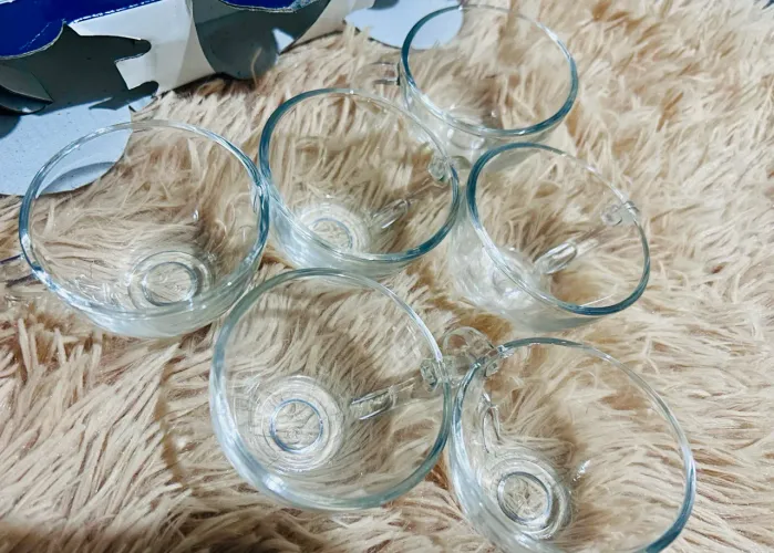 Kit de Xícaras para Café, Chá 90 ML