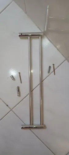 Suporte de toalha duplo