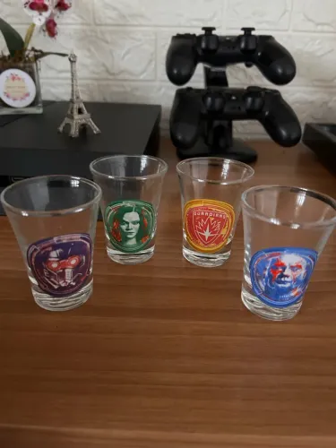 Copo de shot Guardiões da galáxia - omelete box