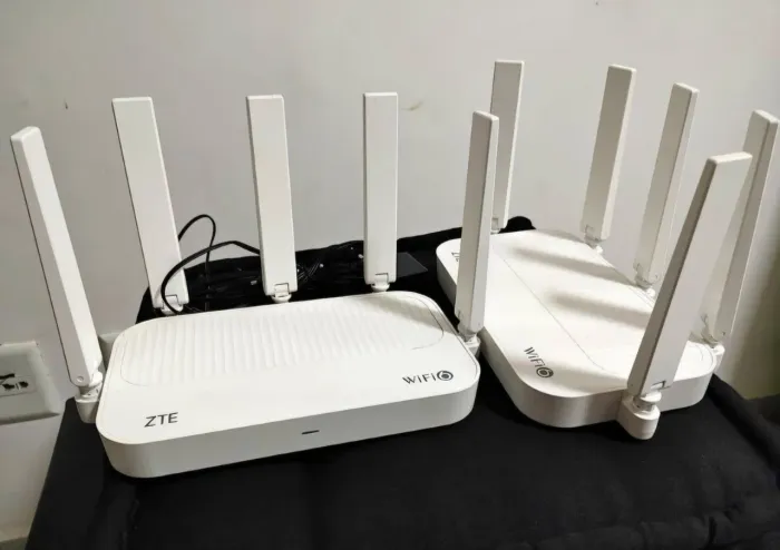 2x Roteador Zte Easy Mesh Zxhn H3601n Ax1500 Branco Wifi6 Pro