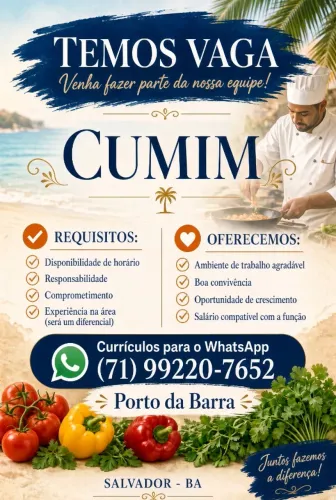 Cumim / Apoio Salão 