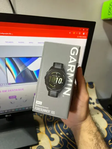 Garmin Forerunner 165 AMOLED Preto Lacrado