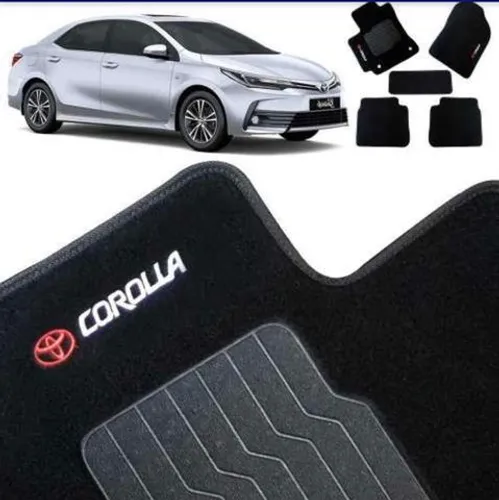 Tapete Carpete Corolla 2020 preto c/peças