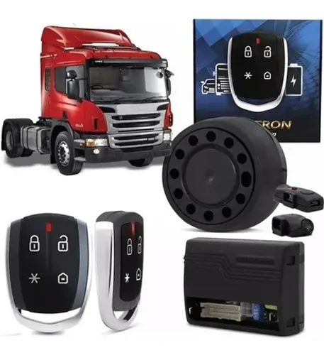 Alarme Pósitron Para Caminhão Cyber Tx360 2 Controles