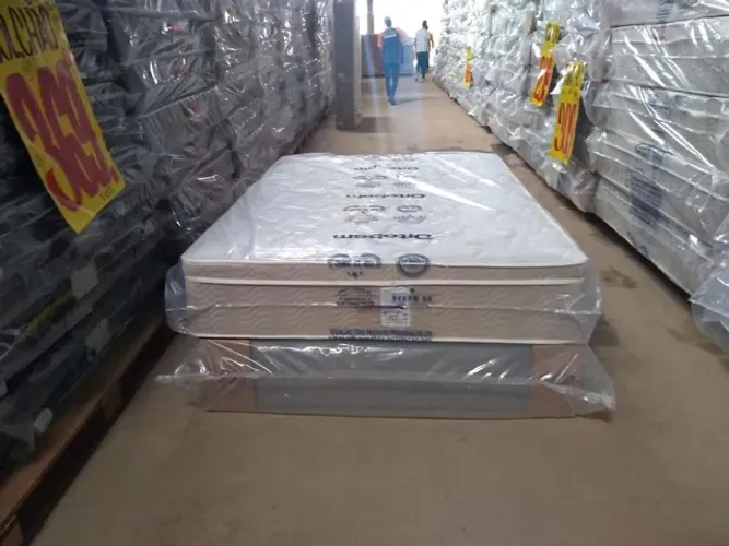 Promoção relâmpago só o colchão de 138x25 mola ensacada ortobom airtech valor 978,00