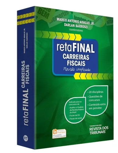 Livro Reta Final Carreiras Fiscais Revisão Unificada (Revista dos Tribunais)