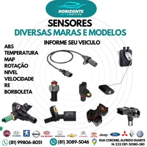 SENSORES DIVERSOS MODELOS 