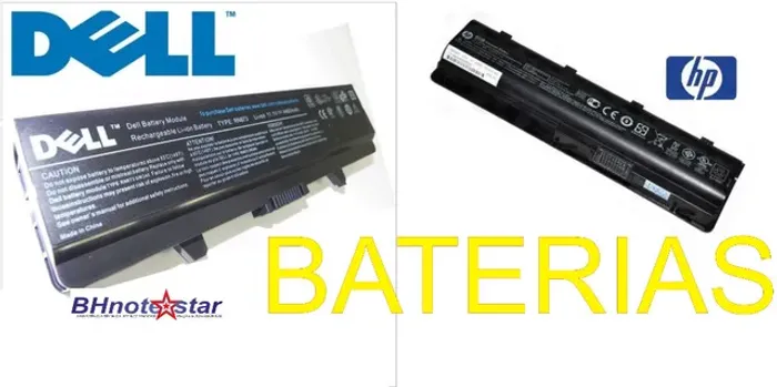 Bateria Dell Samsung HP Acer Dell Lenovo e outras baterias para o seu notebook e Macbook