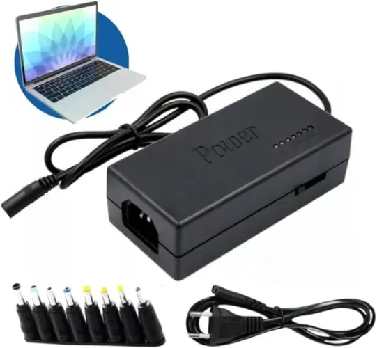 Carregador Notebook TV Monitor, 96W Fonte Para Laptop, Bivolt 110/220v Notebook