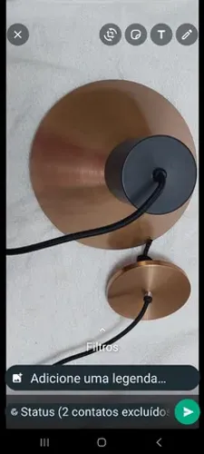 2 Luminárias 300,00