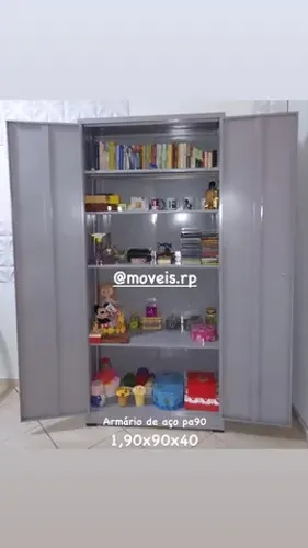 Armário de aço com tranca novo vários tamanhos 