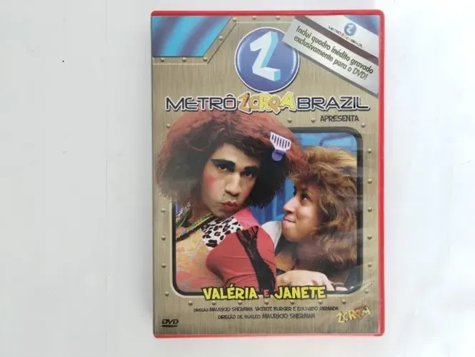 DVD Metrô Zorra Brazil: Valéria e Janete