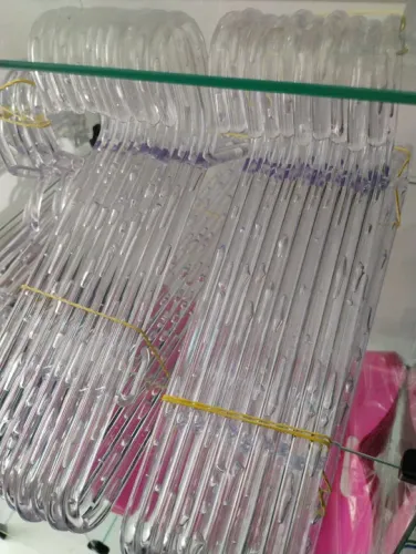 Cabides transparente - Kit 10un 36,00