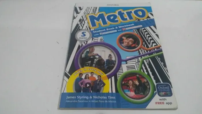 Livro de Inglês Metro *** Sstarter *** Oxford