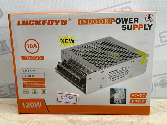 Fonte 12v variavel com 10 amperes 