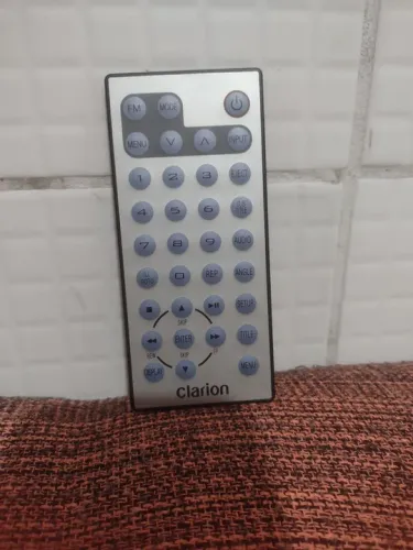 Controle Remoto Clarion para DVD Player