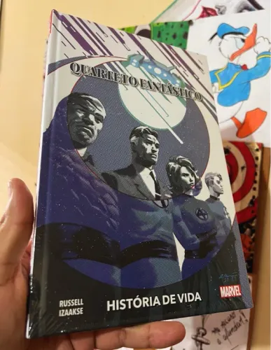 Quarteto fantástico história de vida lacrada