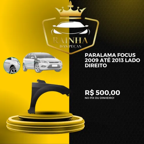 Paralama Focus 2009 até 2013 Lado Direito