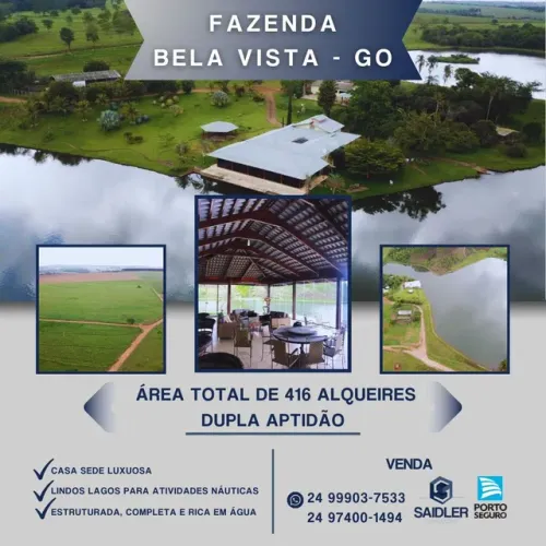 Fazenda em Bela Vista de Goiás - G0, 2.013,44 hectares