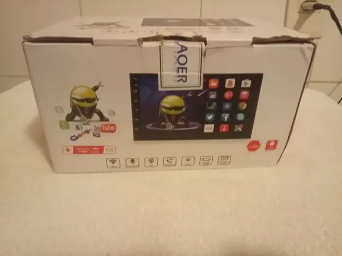 Kit Central Multimídia Android/Internet/GPS/Rádio/Camera de Ré/Auto Som -NOVO - Em 3 X