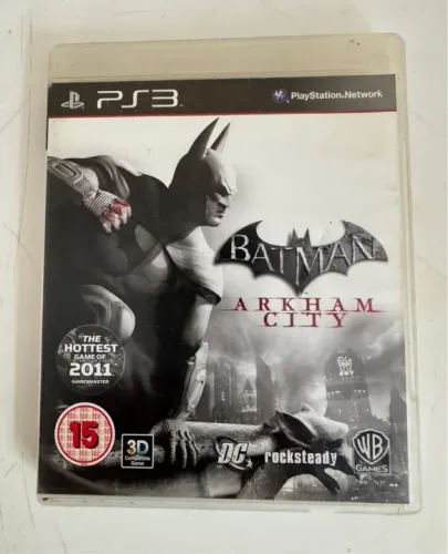 Jogo Batman Arkham City PS3 - Edição Completa