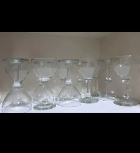 Jogo de Taças de Vidro - 8 Peças